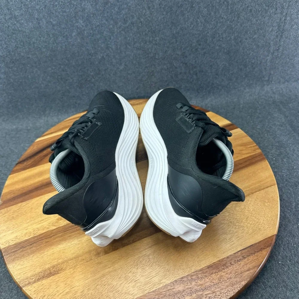 Kuru Atom 2 Womens Size 7 Black White Athletic Running Walking Shoes Sneakers